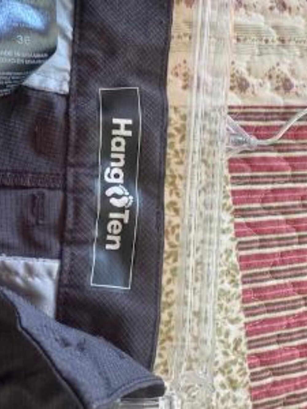 Mens Hang Ten Black Hybrid Shorts Waist 36 - Picture 9 of 9